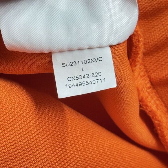 Clemson Tigers Jordan Men’s Sz L Warm Up Jacket Basketball Running Windbreaker - Picture 15 of 16